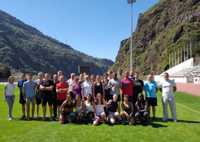 LBFA Ligue Belge Francophone d'Athlétisme in Madeira training camp